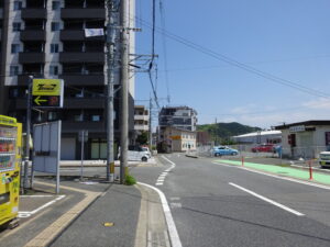 JR今宿駅周辺の道