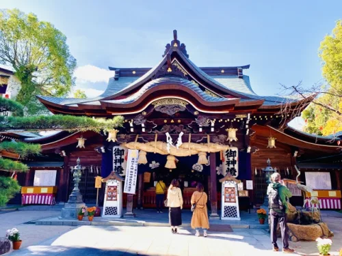 櫛田神社　拝殿