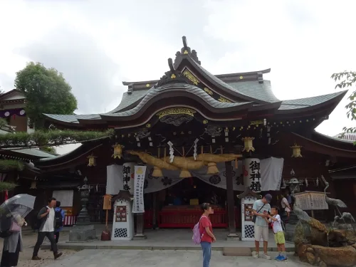 櫛田神社　拝殿