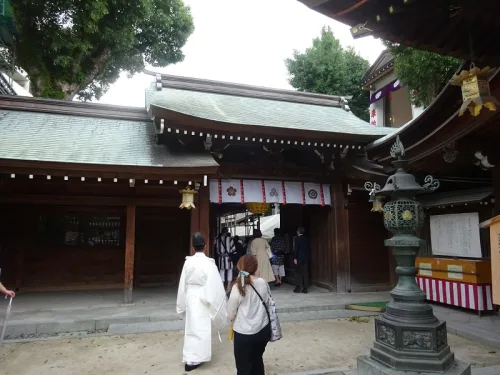 櫛田神社　宮司さん