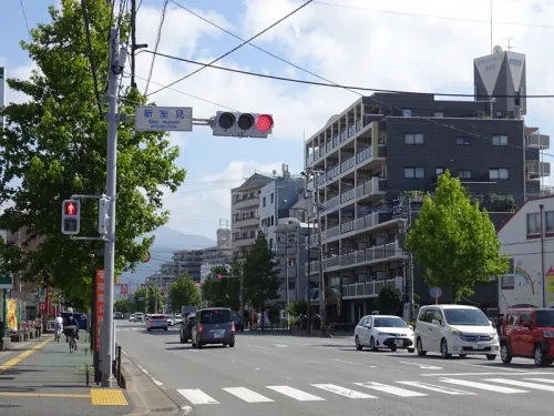 新室見交差点