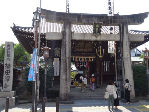 櫛田神社　楼門