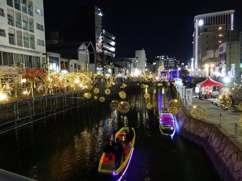 博多川の川床