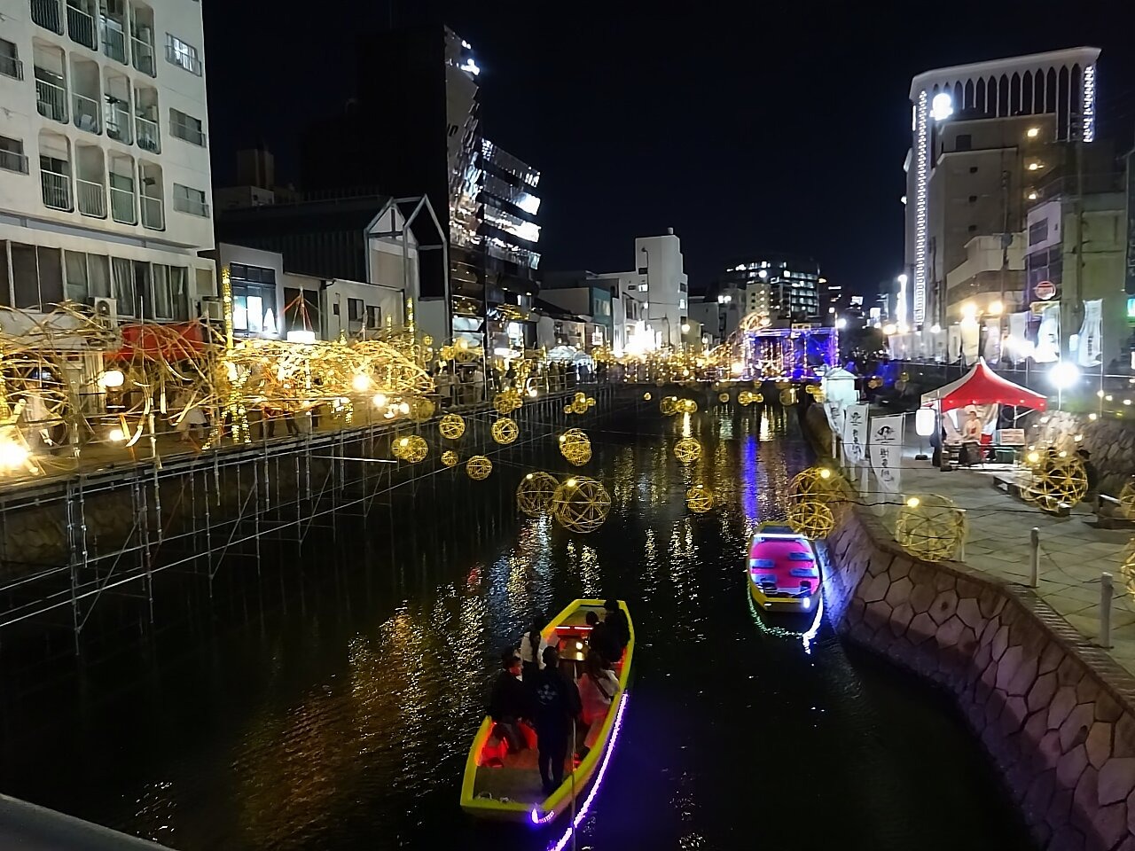 博多川の川床