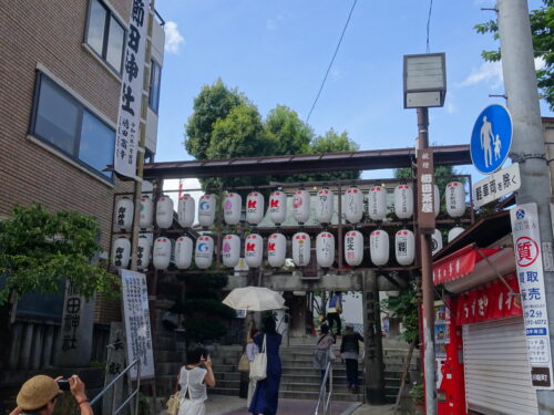 櫛田神社南門