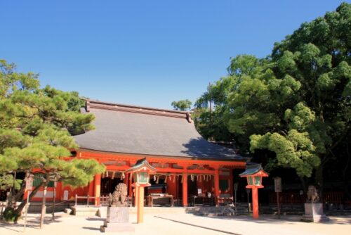 住吉神社　拝殿