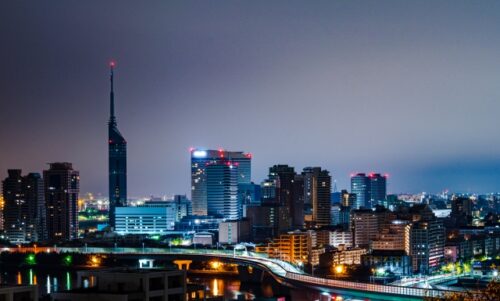 愛宕神社からの夜景