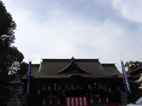 八坂神社　拝殿