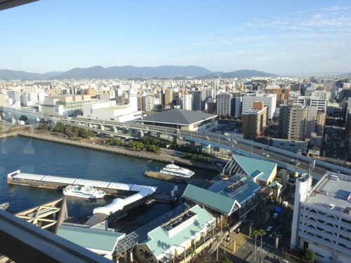 博多ポートタワー　展望室からの絶景4