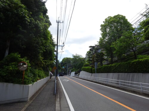福岡市動物園に向かう道