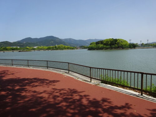 駕与丁公園　遊歩道1