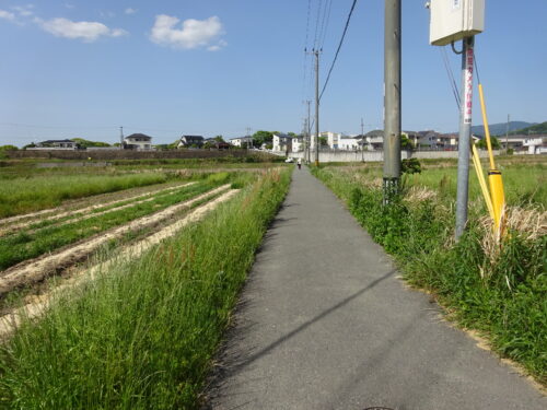 JR酒殿駅改札を出たところ