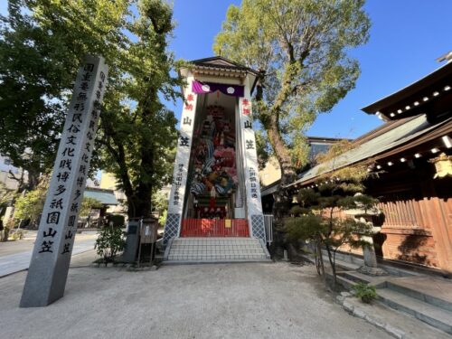 櫛田神社　飾り山