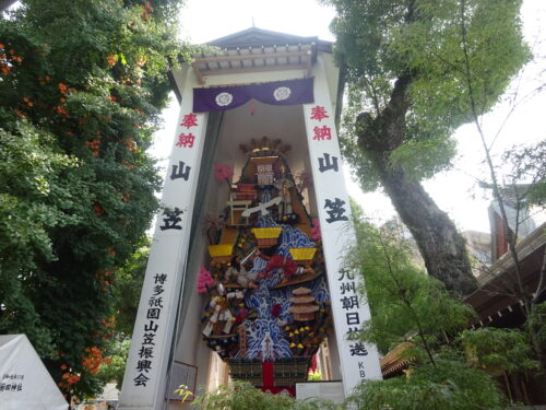 櫛田神社の飾り山