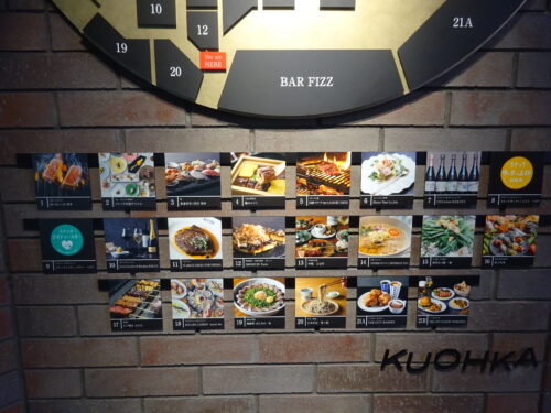 KUOHKA飲食店案内図
