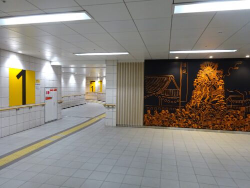 地下鉄七隈線「櫛田神社前駅」