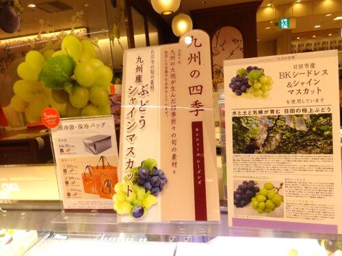「モンシェールシーズンズ」のぶどう