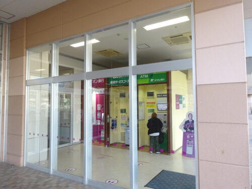 イオンモール内のATMコーナー
