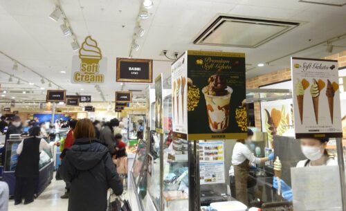 8F催事場のお店の数々