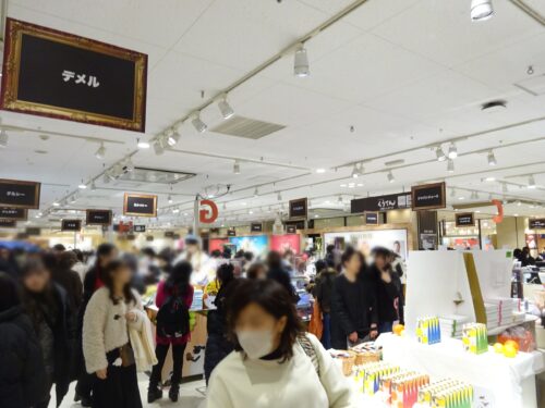 「博多阪急バレンタインフェスタ2026」の様子