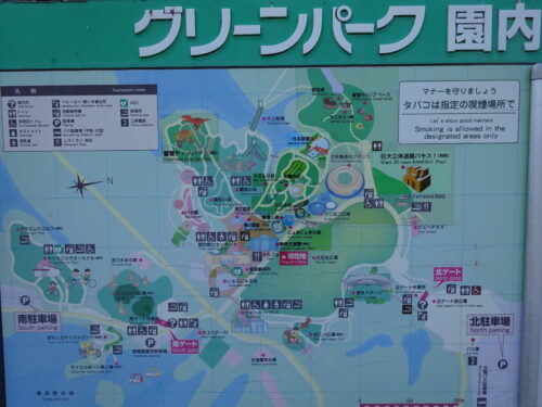 響灘緑地グリーンパーク案内図