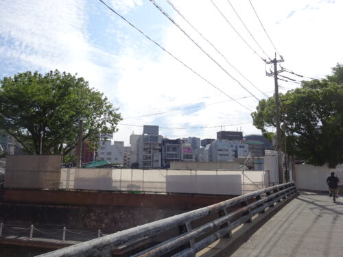 改修中の清流公園