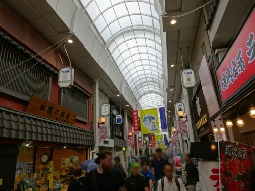 上川端商店街の雰囲気