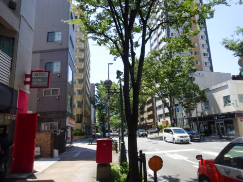 赤坂2丁目交差点付近