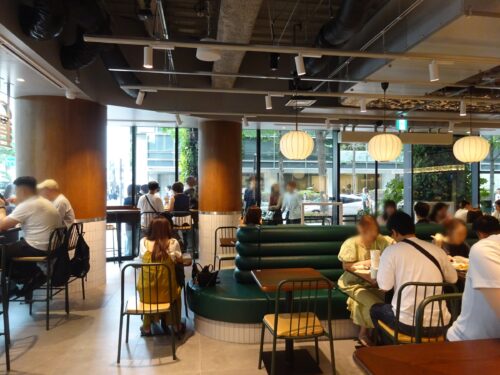 シェイクシャックの店内