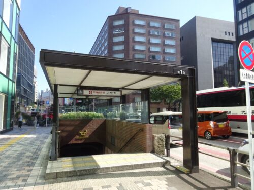 天神地下街東1a出口