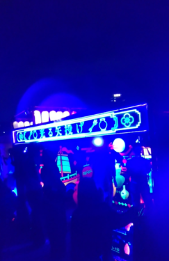 光る矢投げ
